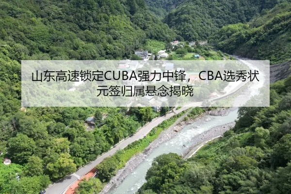 山东高速锁定CUBA强力中锋，CBA选秀状元签归属悬念揭晓